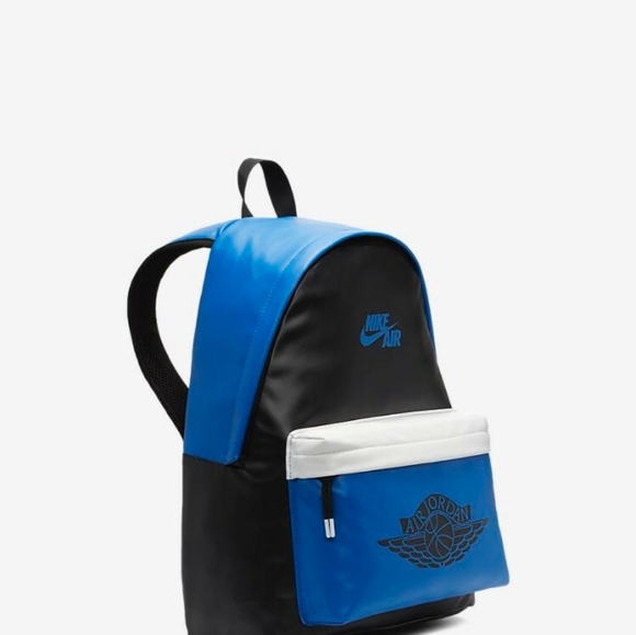 Air Jordan 1 Retro High Royal Black Backpack Bag - Picture 4 of 13
